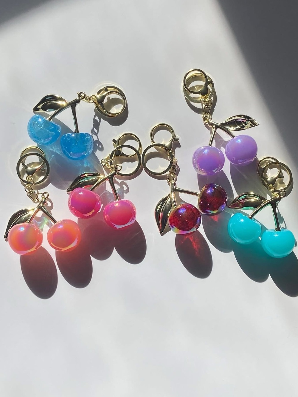 🍒Cute Cherry keychains. - Picture 3 of 3